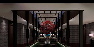 南寧秋潮會(huì)所現(xiàn)代中式裝修，注重中國(guó)風(fēng)