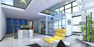 漂浮的建筑-萬(wàn)科大廈，萬(wàn)堡防水公司辦公室裝修！